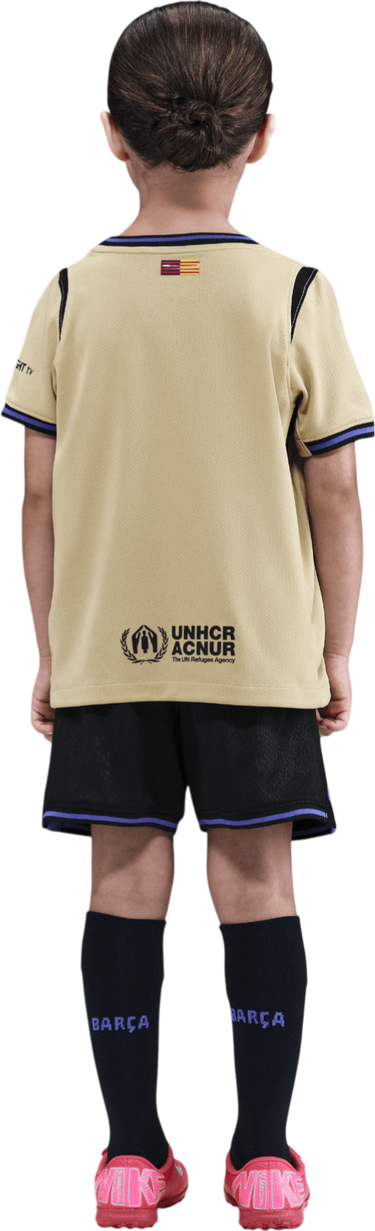 Dres Nike FC Barcelona Dri-FIT Minikit Away Jersey Set 2025/26 Žltá | hj5618-784, 4