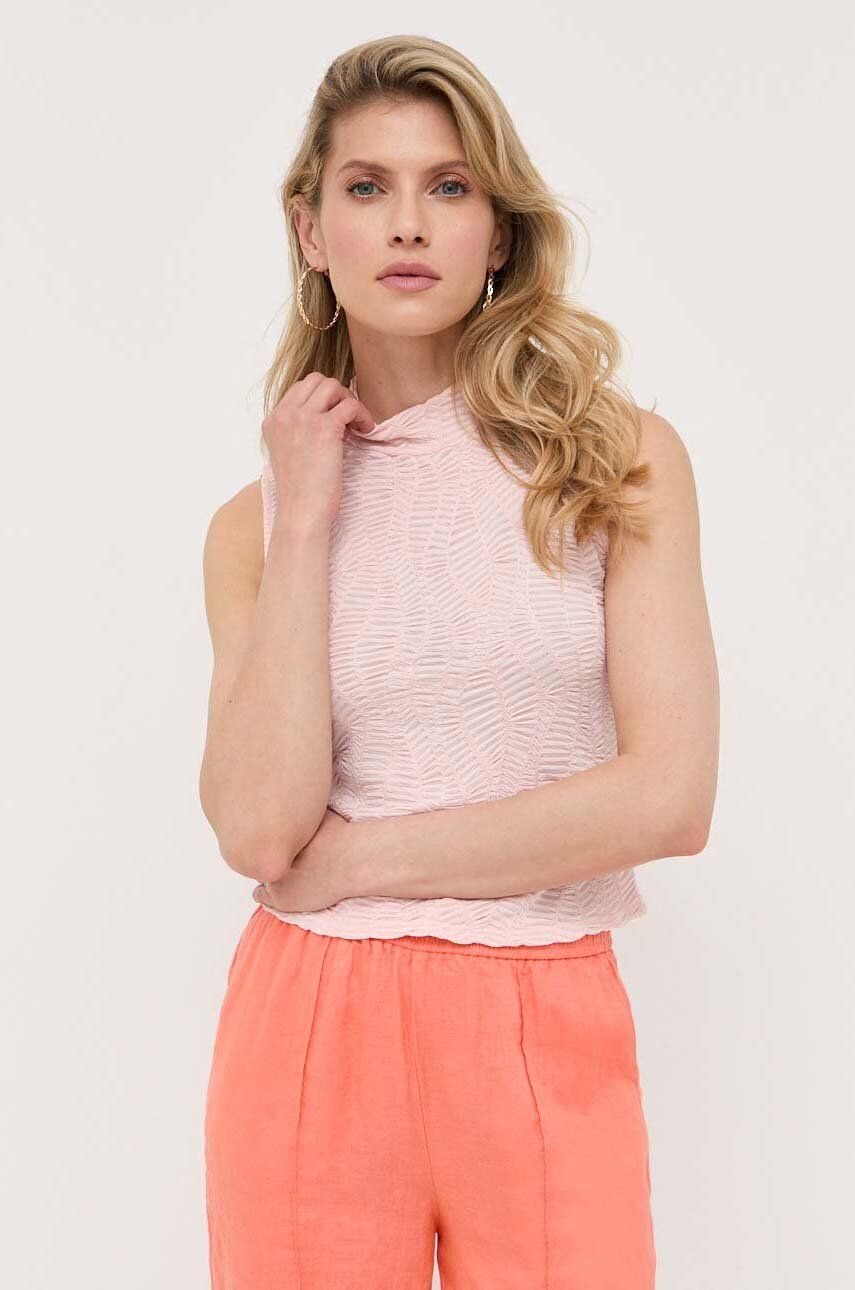 Tielko GUESS Top Ružová | W3YP01.KBSR0, 0