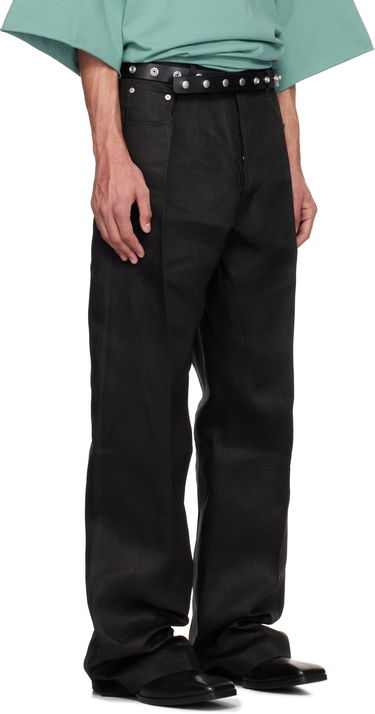 Nohavice Rick Owens Rick Owens Hollywood Geth Trousers Čierna | RU01E5333 TWL, 1