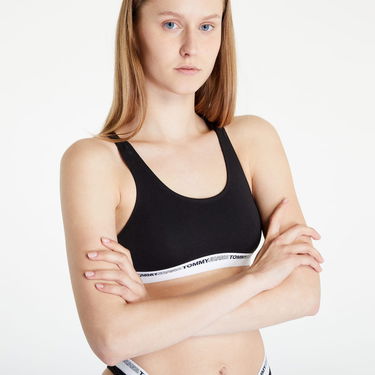Podprsenka Tommy Hilfiger Modern Varsity Unlined Bralette Čierna | UW0UW03828 BDS, 3