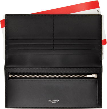 Peňaženka Balenciaga Burgundy Passport Long Wallet Hnedá | 787777 2AA3R, 2