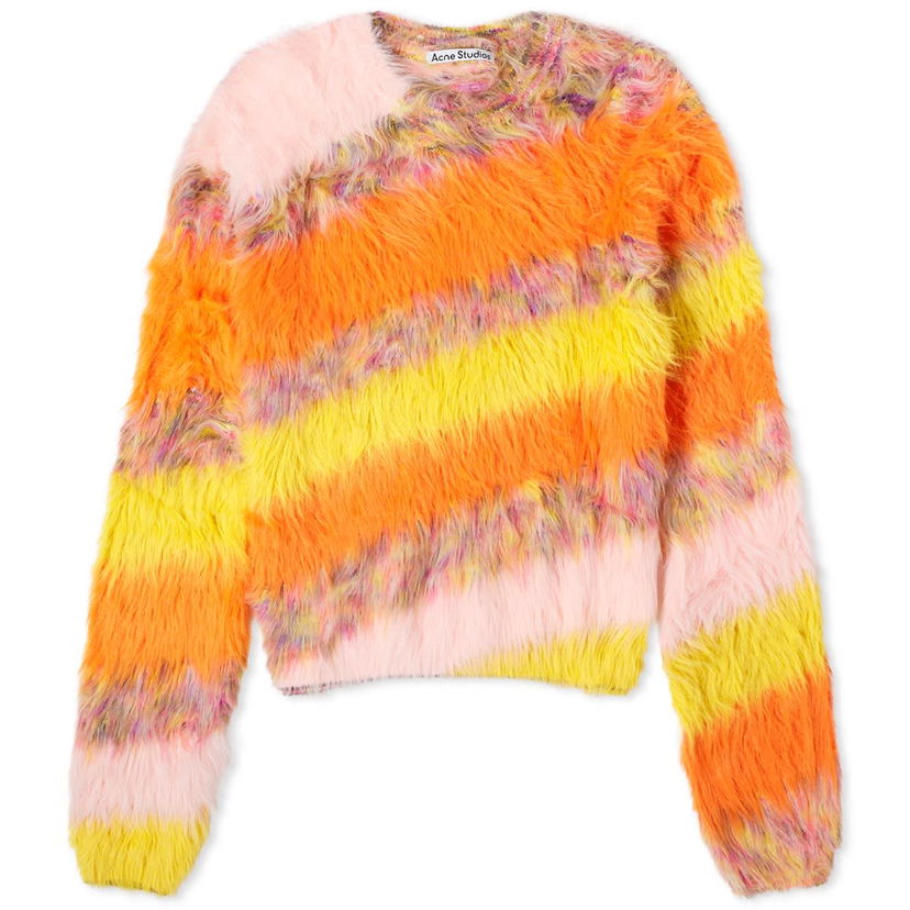 Sveter Acne Studios Koeur Tourist Fur Jumper Oranžová | B60316-CH0