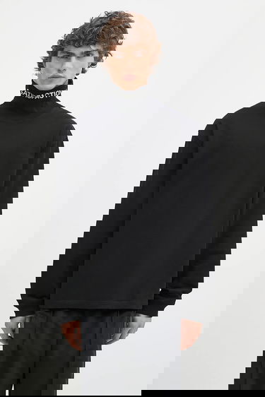 Tričko Pleasures Long-sleeved Cotton Satisfaction Turtleneck Čierna | P24W026, 0