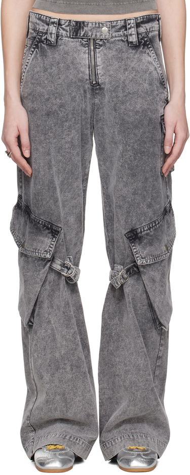 Cargo nohavice Acne Studios Acne Studios Canvas Cargo Pants Šedá | AK0866-, 0