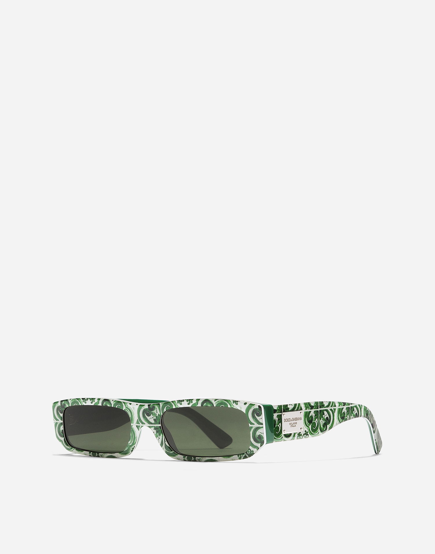 Slnečné okuliare Dolce & Gabbana Dolce & Gabbana Maiolica Verde Sunglasses Zelené | VG400MVP6719V000, 1