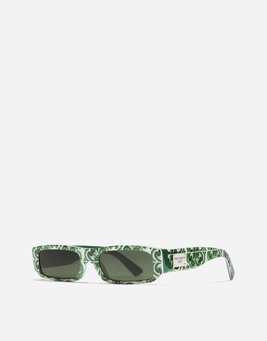 Slnečné okuliare Dolce & Gabbana Dolce & Gabbana Maiolica Verde Sunglasses Zelené | VG400MVP6719V000, 1