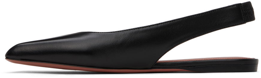 Amina Muaddi Ane Slingback Ballerina Flats