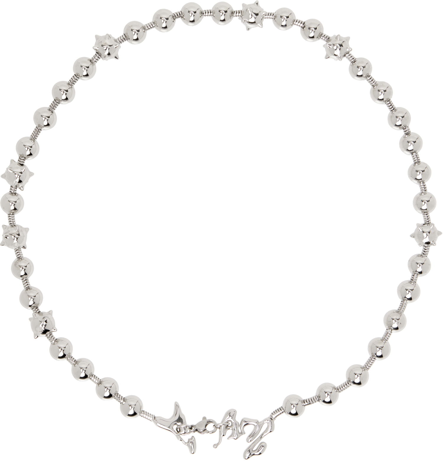 Náhrdelník Perks And Mini Perks and Mini Lunacy Celestial Orbs Ball & Chain Necklace Metalická | 10297, 0