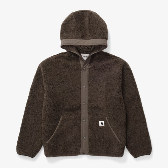 Bunda Carhartt WIP Elliot Hooded Liner Hnedá | I032243.63XX, 0