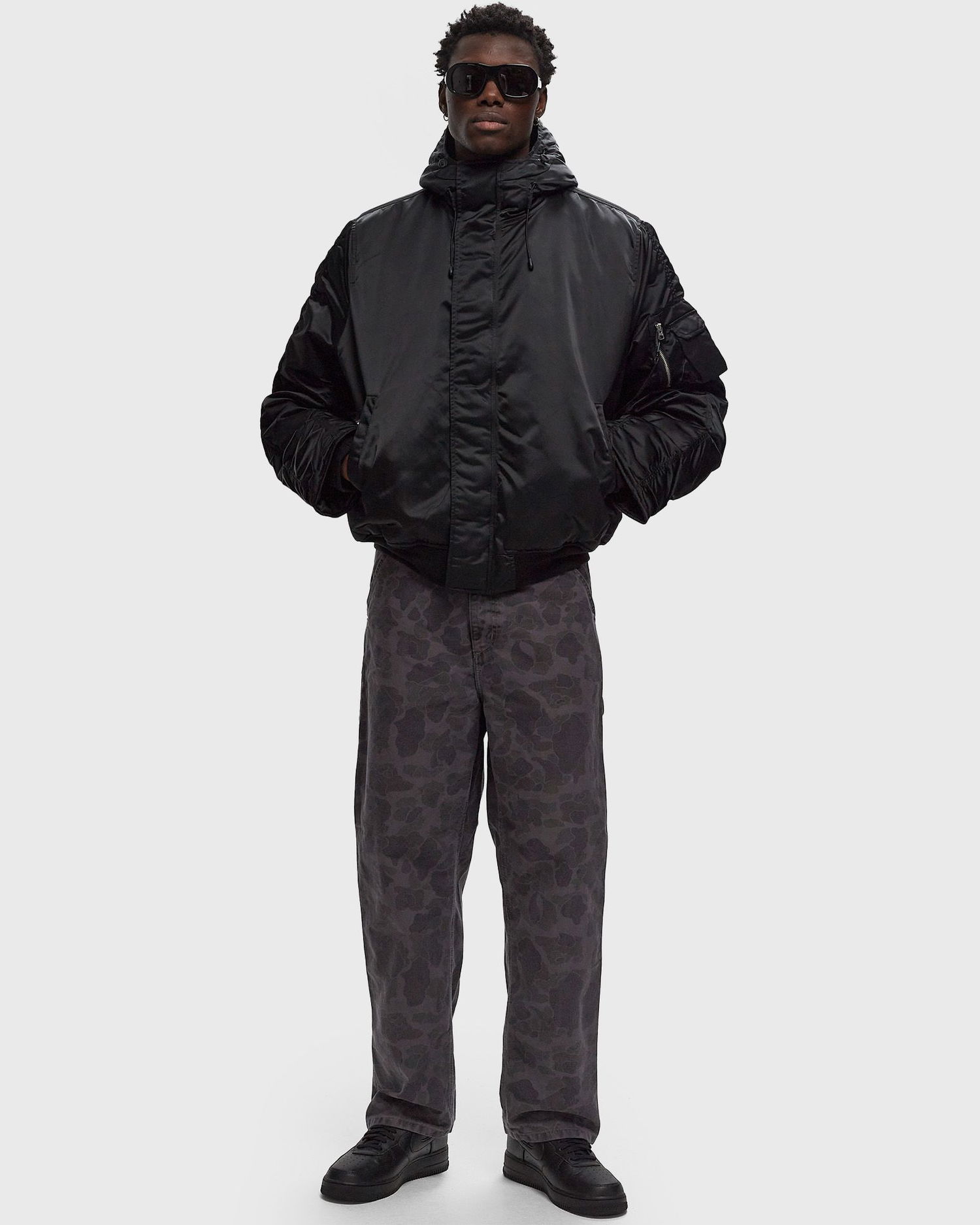 Bomber bunda Alpha Industries Parkas With Hood Čierna | 148132UV-03, 1