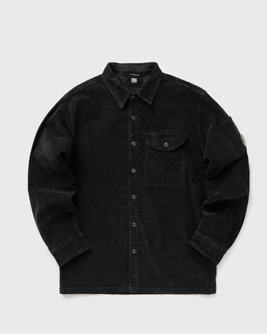 Košeľa C.P. Company Corduroy Long Sleeve Shirt Čierna | 19CMSH071A006410O-999, 1
