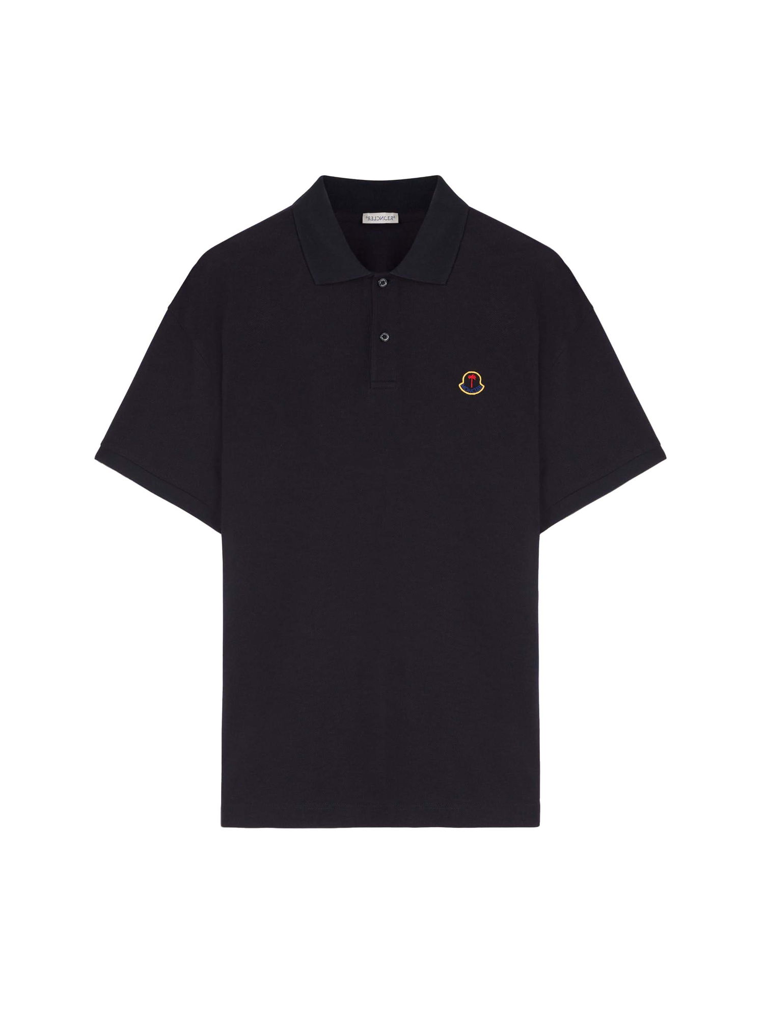 Polo tričko Moncler Palm Angels x Logo Polo Shirt Navy | I209L8A00002M3588778 & PMGB023T24FAB0014600, 0