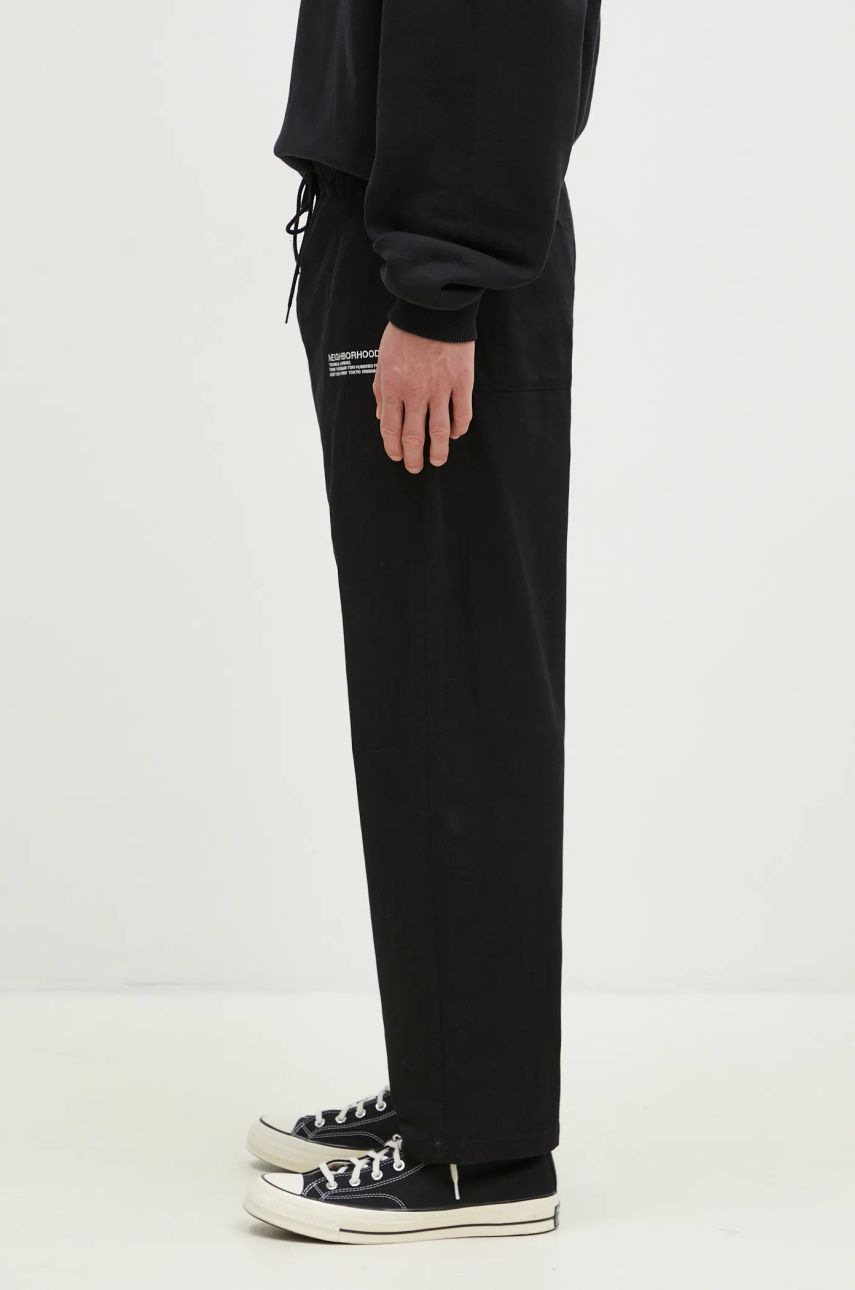 Tepláky Neighborhood NEIGHBORHOOD Easy Pants Čierna | 242TSNH.PTM02, 1