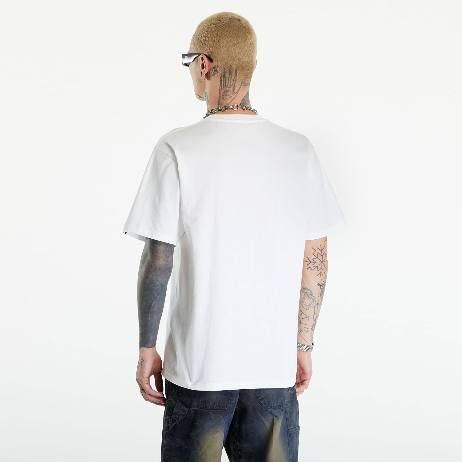 Tričko BAPE A BATHING APE 1St Camo Nyc Logo Tee White Biela | 001TEK301011M WHT, 1