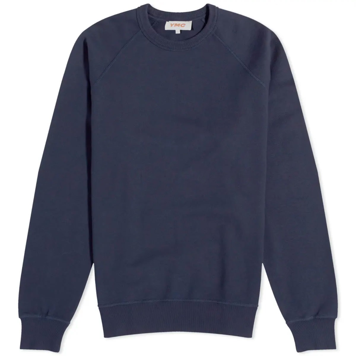 Sveter YMC Shrank Crew Sweatshirt Modrá | P7AZA-40, 1