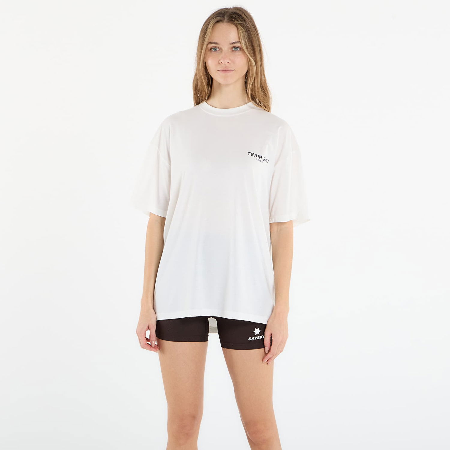 Tričko Represent Clo Team 247 Oversized T-Shirt Biela | 247M100108-72, 1