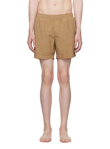 Plavky C.P. Company Patch Swim Shorts Béžová | 14CMBW005A-005991G