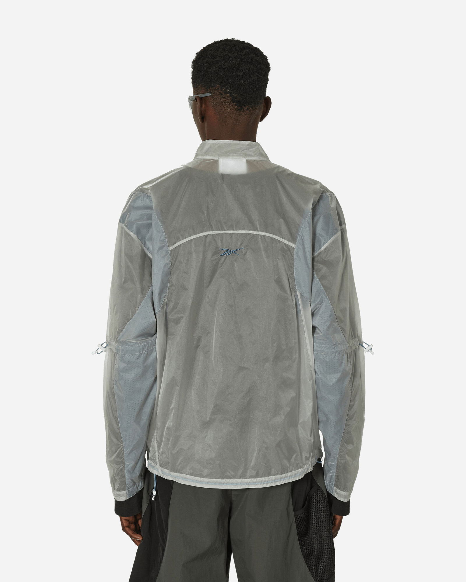 See Through Jacket Crystal Blue