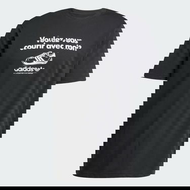 Tričko adidas Performance Sneaker Graphic Tee Čierna | JC8366, 3