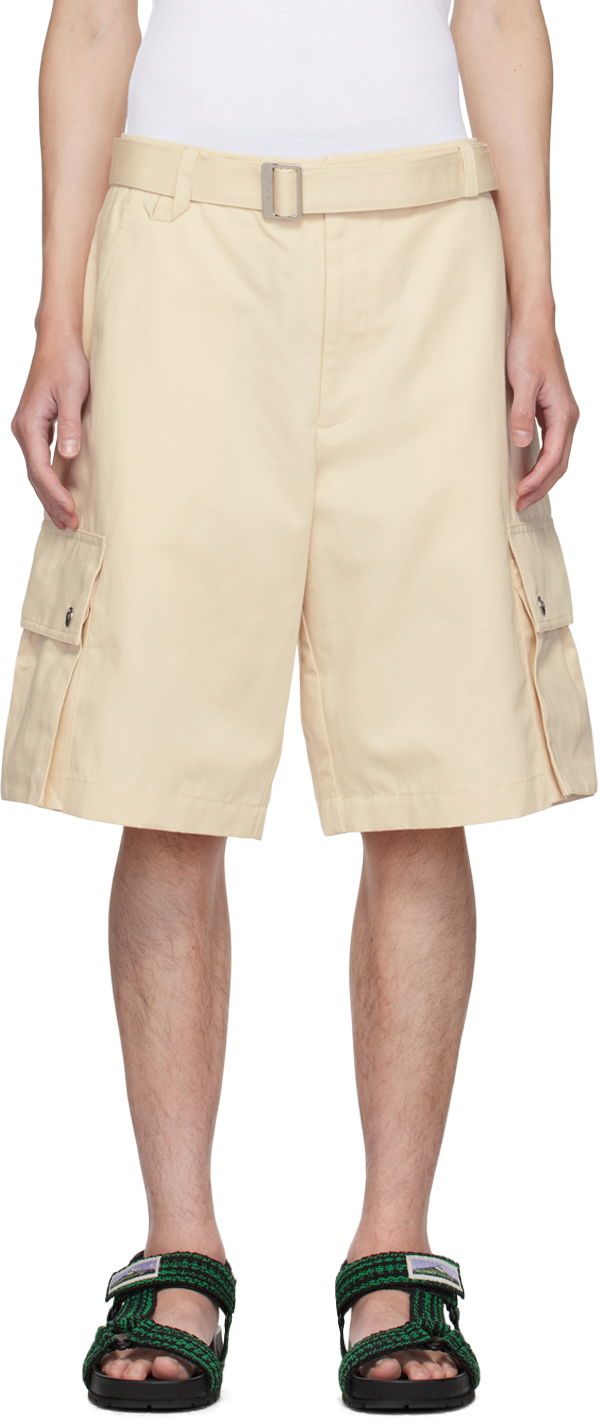 Šortky Jacquemus Beige 'Le Cargo Bermuda' Shorts Béžová | 24H246PA096-1534