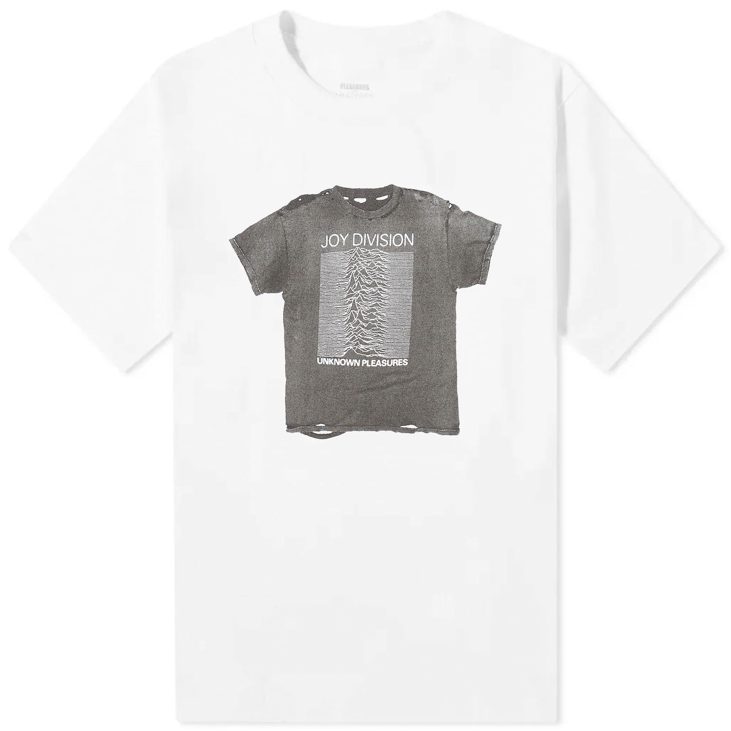 Tričko Pleasures Broken In T-Shirt Biela | P24JD016-WHITE, 0