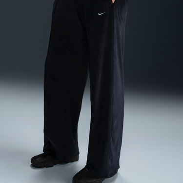 Tepláky Nike Sportswear Chill Knit Mid-Rise Velour Pants Čierna | HJ0922-010, 3