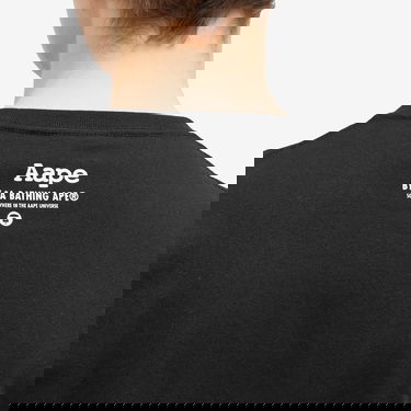 Tričko AAPE by A Bathing Ape AAPE College Union T-Shirt, Size Large Čierna | AAPTEM1561XXNBKX, 5
