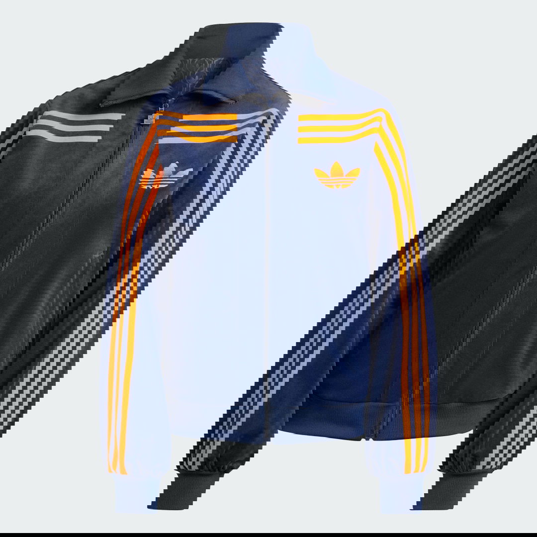 Bunda adidas Performance 70s Velour Track Jacket Modrá | JN8287, 1