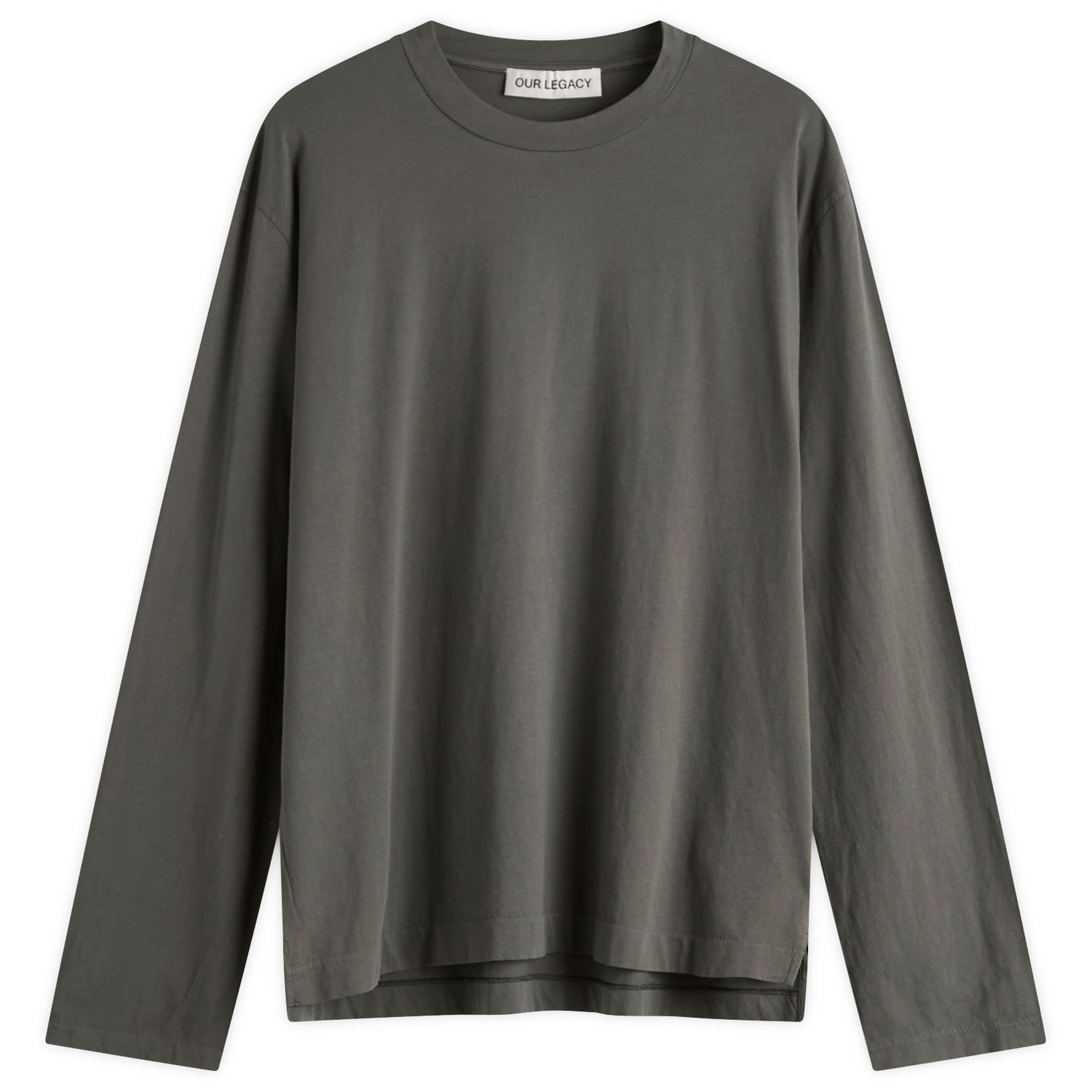 Tričko OUR LEGACY Our Legacy Box Long Sleeve T-Shirt Šedá | M4256BG, 0