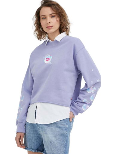 Mikina Levi's ® Sweatshirt Fialová | A6095.0001