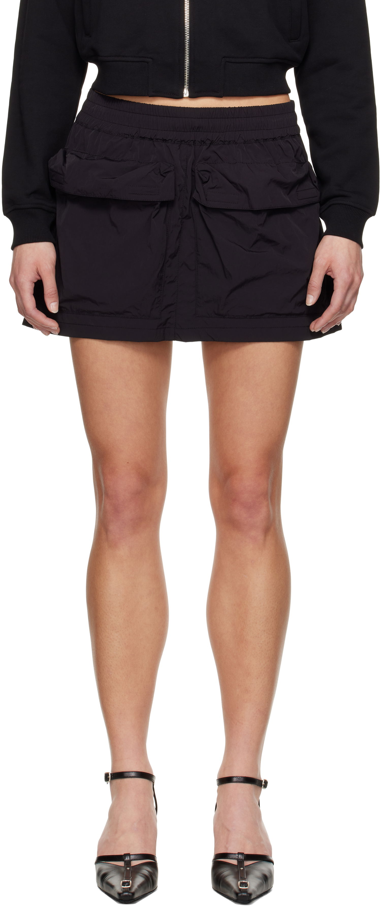 Sukňa Diesel Diesel O-Cean Miniskirt Čierna | A16818 0AKAD, 0