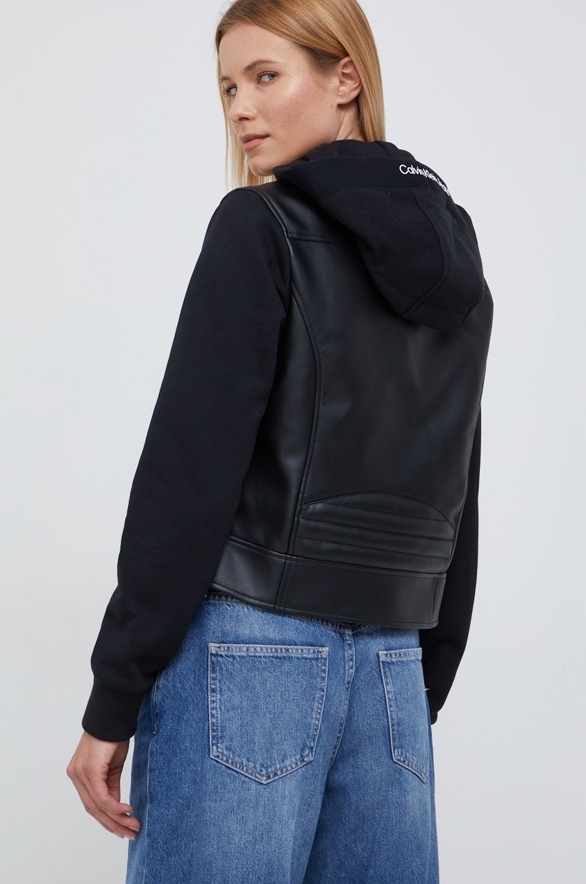 Bunda CALVIN KLEIN Ramoneska Jacket Čierna | J20J218957.9BYY, 1