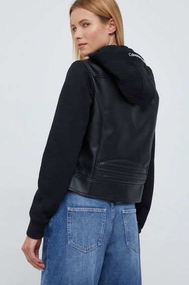 Bunda CALVIN KLEIN Ramoneska Jacket Čierna | J20J218957.9BYY, 1