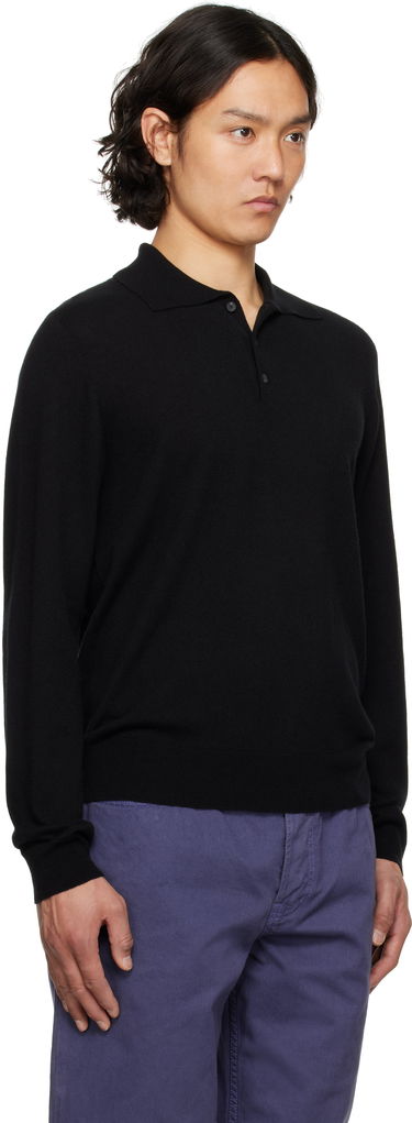 Sveter The Row The Row Judi Knit Polo Čierna | 918-Y751, 1