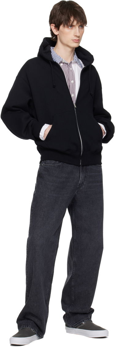Mikina WACKO MARIA WACKO MARIA 'Fight Club' Middle Weight Full Zip Hoodie Čierna | 25SS-WMC-SS20, 3