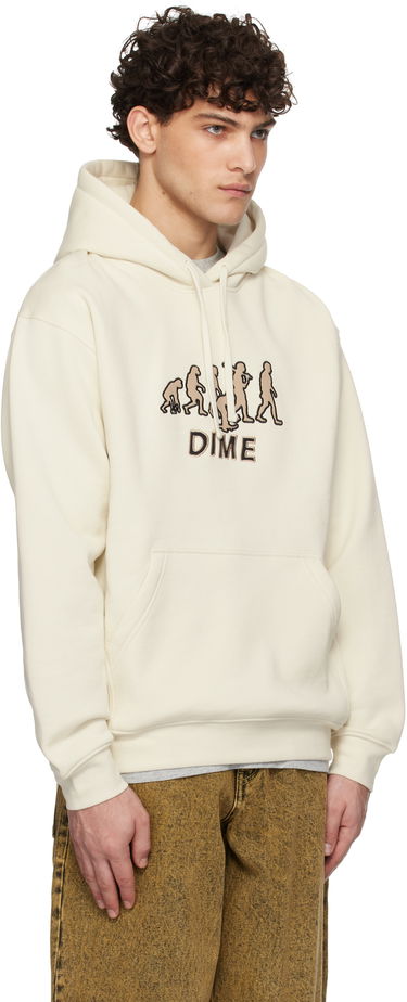 Mikina Dime Evolution Print Hoodie Béžová | DIMEHO2447NAT, 1