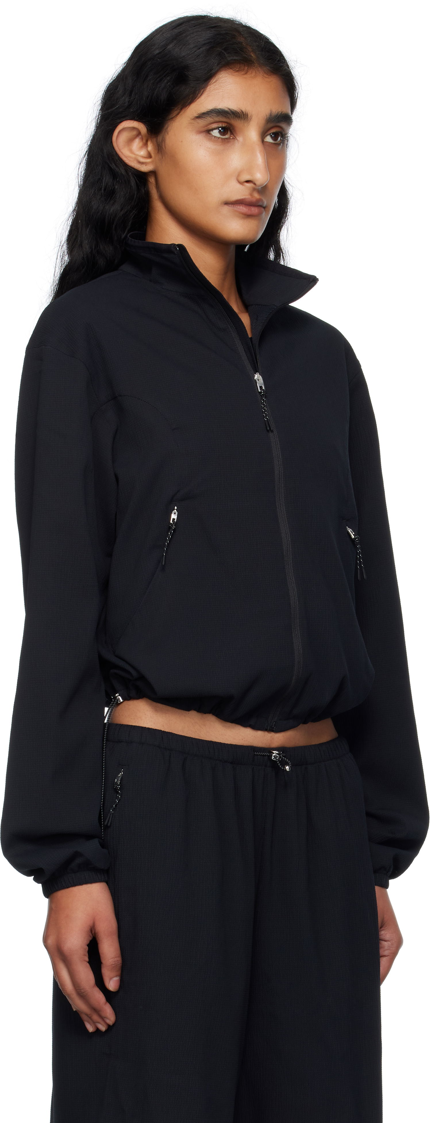 Bunda On Running Zendaya Edition Cropped Track Jacket Čierna | 1WF31100553, 1