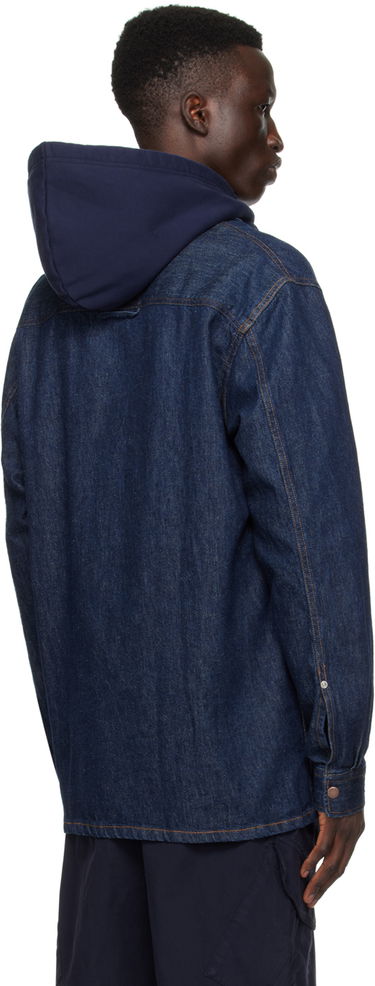 Košeľa Paul Smith PS Paul Smith Patch Pocket Denim Shirt Modrá | M2R-716Y-M21954-R, 2