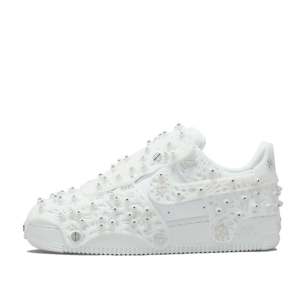 Tenisky a topánky Nike Swarovski X Nike Air Force 1 Low "White" Biela | CV7668-100, 1