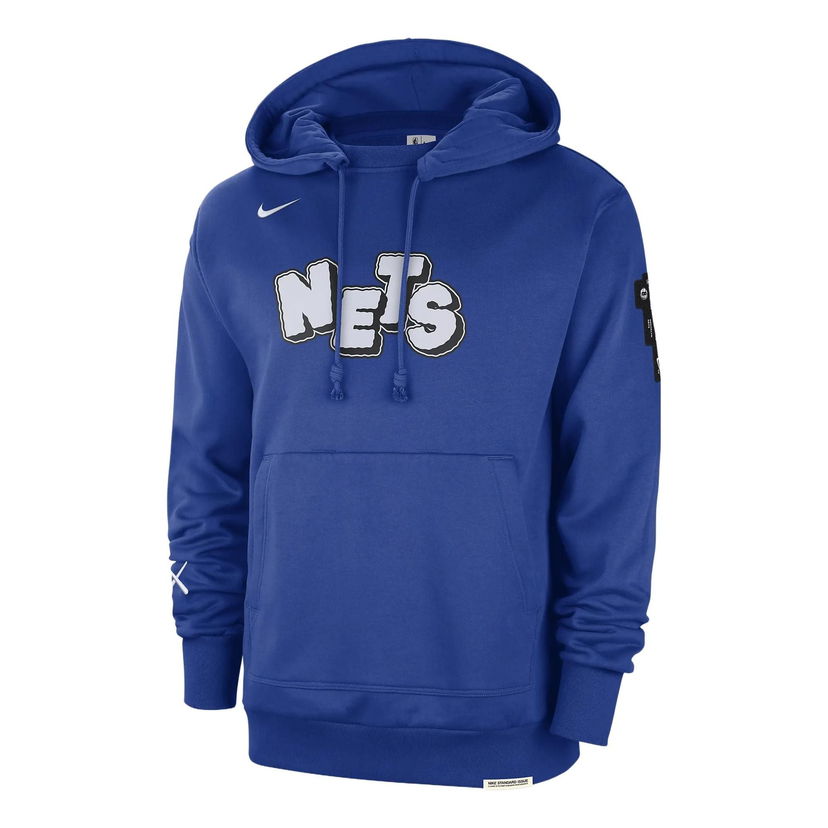 Mikina Nike Kaws X Brooklyn Nets City Edition Hoodie Modrá | FB4441-495