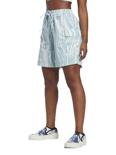Šortky adidas Performance adidas by Stella McCartney Tyrkysová | HT1120
