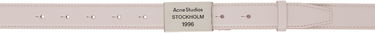 Opasok Acne Studios Acne Studios Logo Plaque Belt Ružová | C80213-, 0
