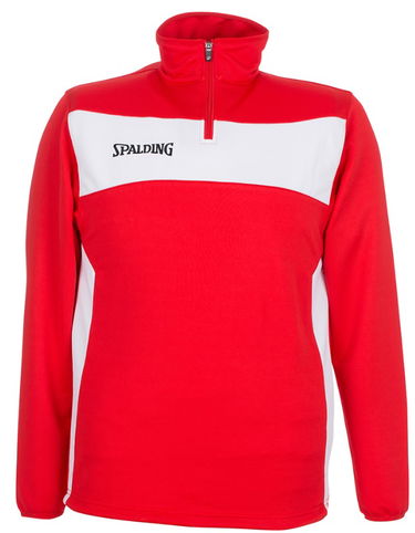 Mikina Spalding Spalding Evolution II 1/4 Zip Top Červená | 3003033-04, 0