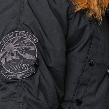 Bunda Alpha Industries Explorer Jacket Black Čierna | 193128 black, 2