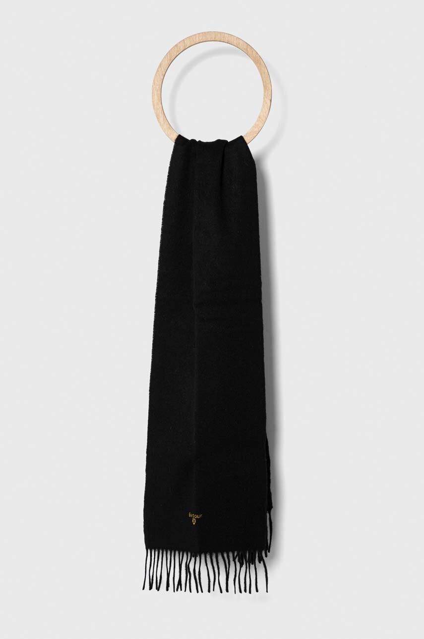 Šál Barbour Wool Scarf Čierna | USC0008, 0