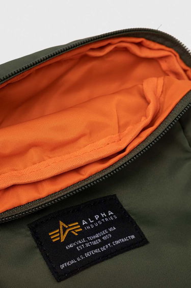 Taška cez rameno Alpha Industries Crew Carry Bag Zelené | 196924-01, 4