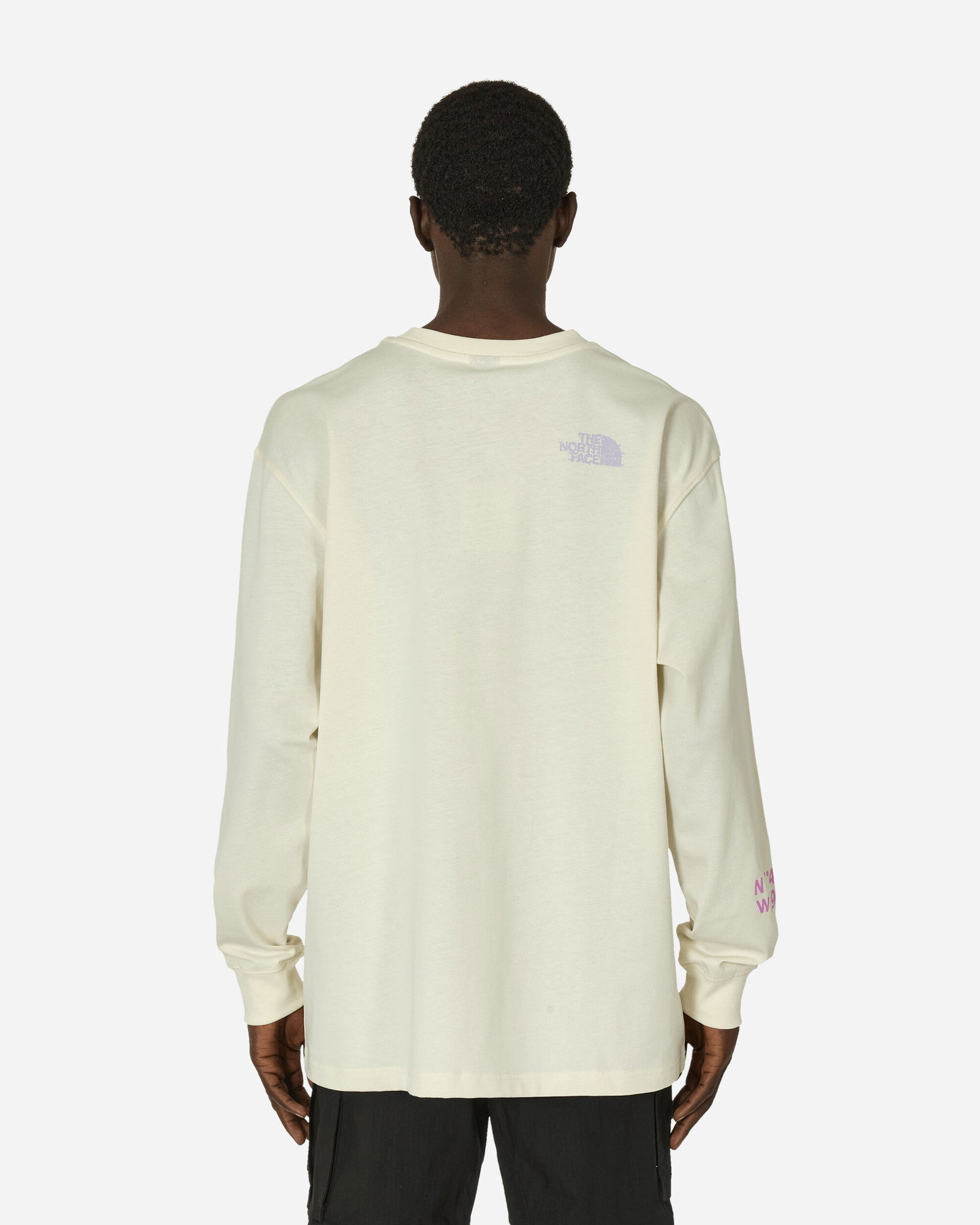 NSE Graphic Longsleeve T-Shirt White Dune