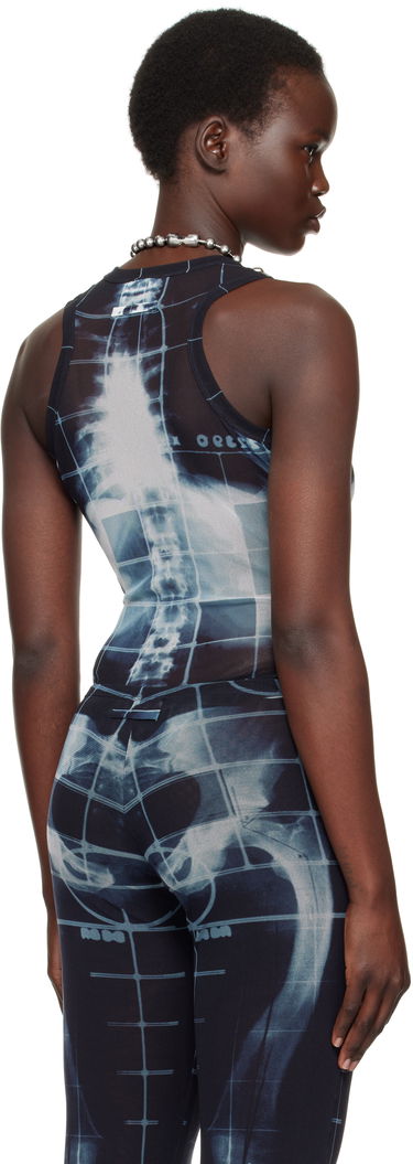 Legíny Jean Paul Gaultier Jean Paul Gaultier 'The Squeletor' Bodysuit Čierna | 25/33-F-BD058-T580-005956, 2