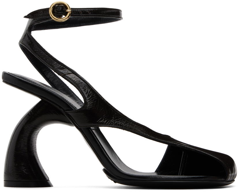 Doplnky Dries Van Noten Dries Van Noten Patent Heeled Sandals Čierna | WS242-679-150
