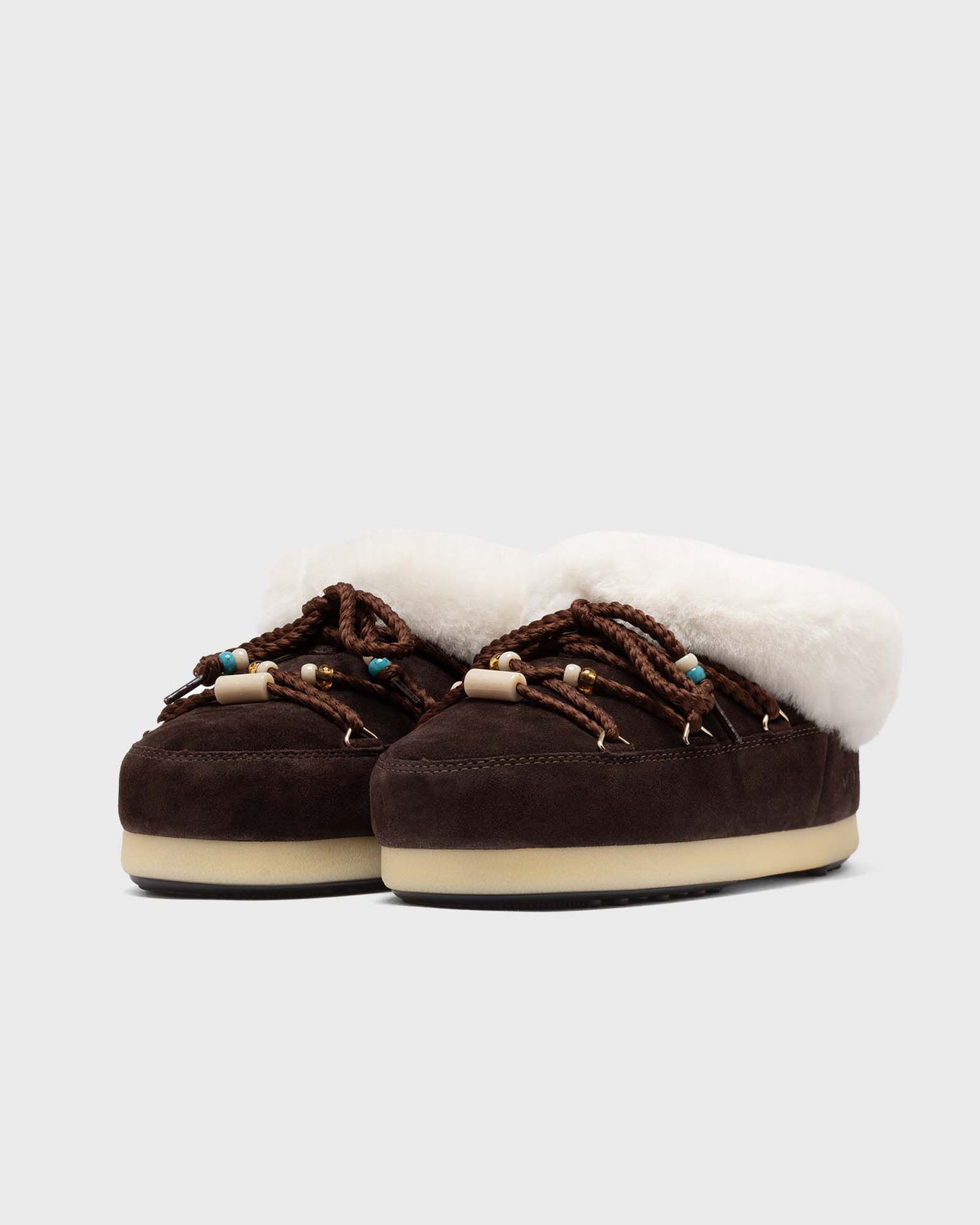 Tenisky a topánky Moon Boot MB EVX MULE SUEDE BEADS Boots Hnedá | 80D1470040-ML01, 1